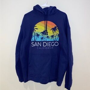 San‎ Diego California Hoodie Size XXL